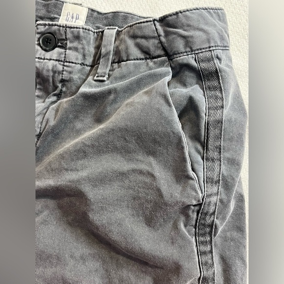 GAP Girlfriend Chino Short Women's Casual Gray Shorts Size 0 - Picture 6 of 15
